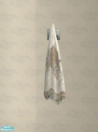 Sims 2 — PB Bathroom - Hanging Towel by ShinoKCR — 