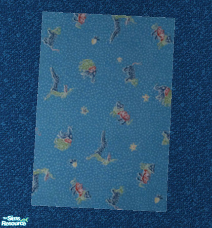 Sims 2 — *Little Mister* Boys Bedroom-Rug by RockinRobin — Part of the *Little Mister* bedroom set. 