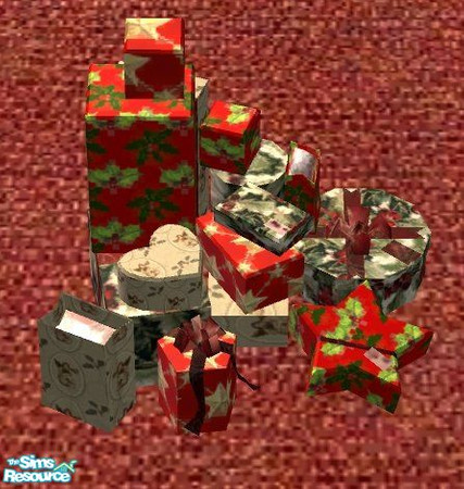 Sims 2 — Pile of Presents  by RhondaBlonda — 