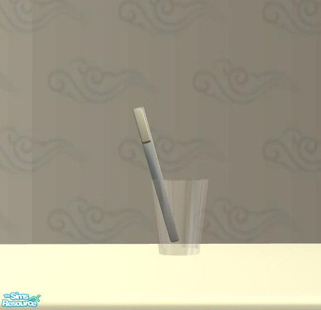 Sims 2 — PB Bathroom - Toothbrush for Surfaces by ShinoKCR — 