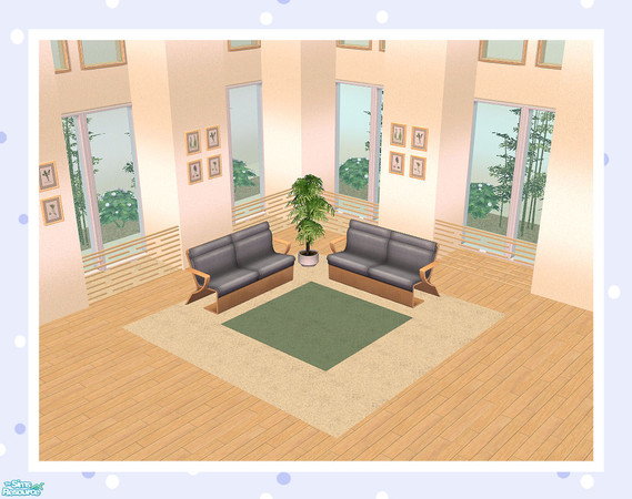 Sims 2 — Double Line (No Glass) Quarter Length by Creative Sim — Is it a room divider? Is it a fence?...It can be either!