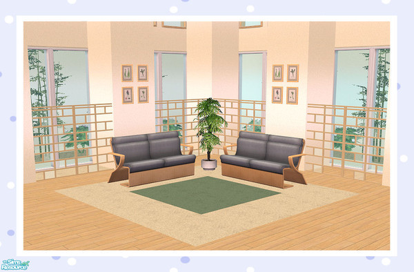 Sims 2 — Inter Block (Part Glass) Half Length by Creative Sim — Is it a room divider? Is it a fence?...It can be either!