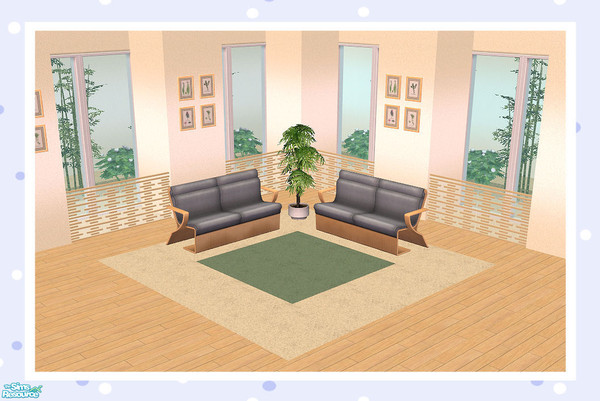 Sims 2 — Multi Block (With Glass) Quarter Length by Creative Sim — Is it a room divider? Is it a fence?...It can be