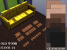Sims 4 — OLD WOOD FLOOR 01 by celinaccsims — *Base game *8 swatches
