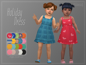 Sims 4 — Trillyke - Holiday Dress by Trillyke — Cute summer dress for the little ones, coming in lots of solid swatches