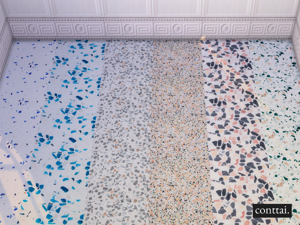 Sims 4 — Terrazzo Floor 4 by conttai — A few more textures for terrazzo floor.