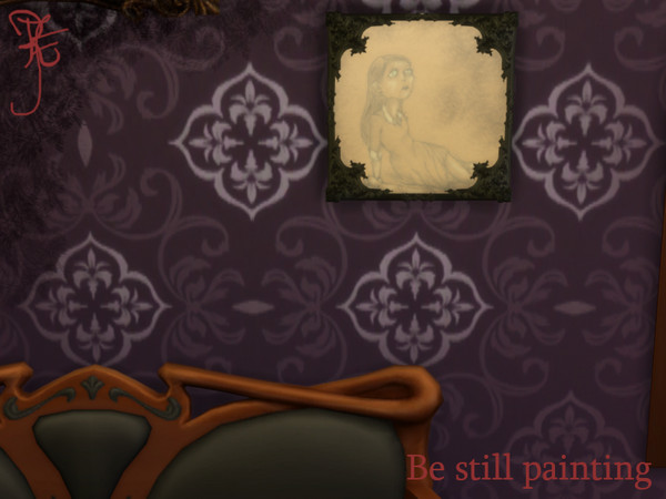 Sims 4 — Be still paintings by Ravens Fury by Ravens_Fury2 — Hey everyone! Be still is a nice small painting of artwork