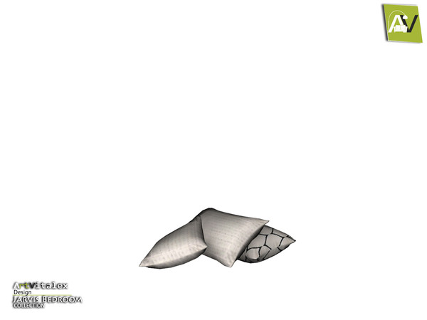 Sims 3 — Jarvis Bed Pillows by ArtVitalex — - Jarvis Bed Pillows - ArtVitalex@TSR, May 2020