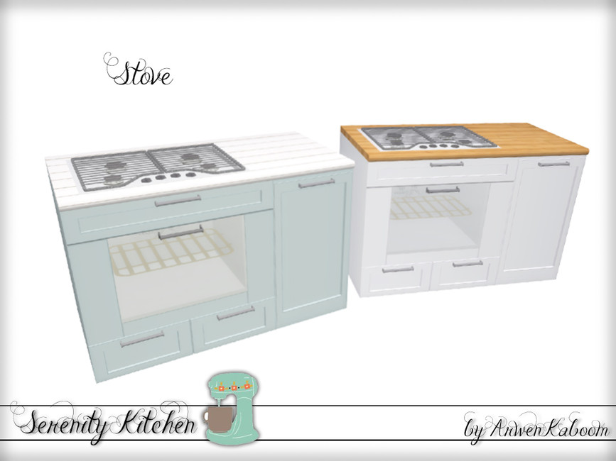 The Sims Resource - Serenity Kitchen - Stove