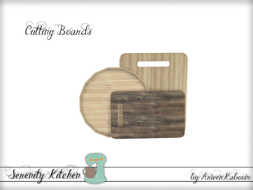 The Sims Resource Serenity Kitchen Cutting Boards