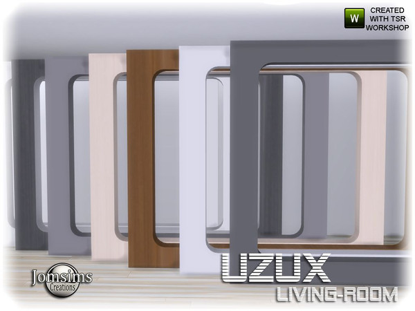 Sims 4 — Uzux living room fake wall by jomsims — Uzux living room fake wall