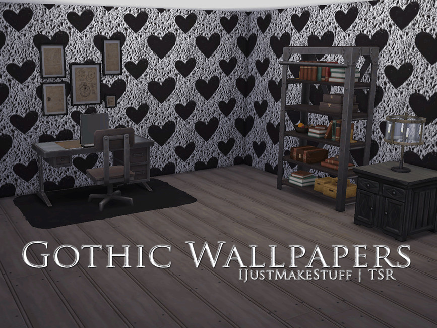 The Sims Resource Gothic Wallpapers