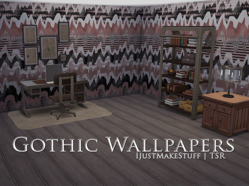The Sims Resource Gothic Wallpapers