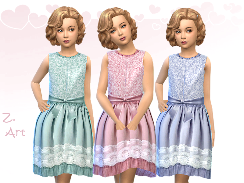 The Sims Resource - GirlZ. 25 Dress