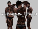Sims 4 — Body Tattoo Vikings 1 by KelticOSims4 — 