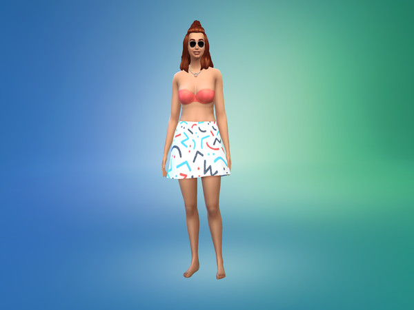 Sims 4 — Eden Short Skirt - Cats and Dogs needed by yesimaweirdo — This matches all of the other Eden Clothing. This