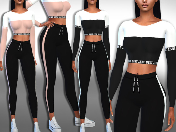 The Sims Resource - Full Workout Outfits