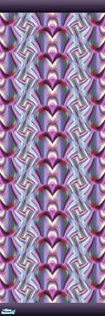 Sims 2 — Techno Music - 3 by KittenKiss — Set of 6 totally impractical yet fun walls for techno minded sims. I called it