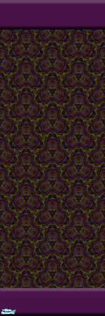 Sims 2 — Darkly Patterned - 5 by KittenKiss — Darkly Patterned set of 12, deep, dark walls for your deep dark simmy needs