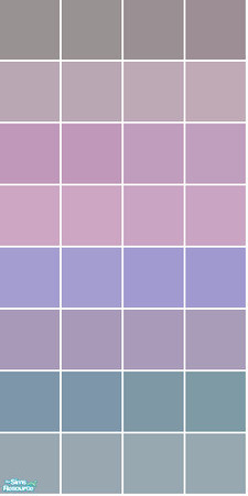 Sims 2 — James Tile Set  - Blue Wall by s00z — 