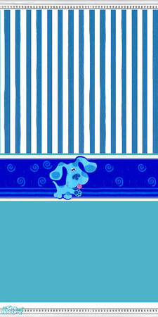Sims 2 — Blues Clues 5 by fionnababygirl — no cost walls for the kiddies or the young at heart. by fionnababygirl 