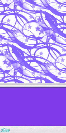 Sims 2 — D2DRibbon Painted - Violet by D2Diamond — ...