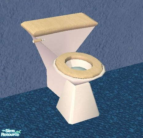 Sims 2 — Retreat Bath - Toilet by NewSimSimGirl — Part of the retreat bath set.