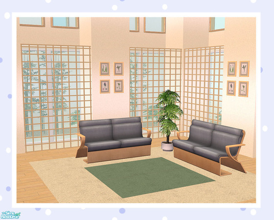 Sims 2 — Multi Cube (With Glass) Full Length by Creative Sim — Is it a room divider? Is it a fence?... It can be either!