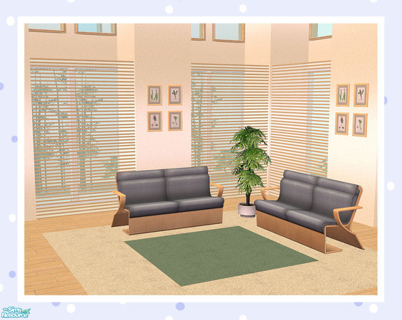 Sims 2 — Multi-Line (With Glass) Full Length by Creative Sim — Is it a room divider? Is it a fence?... It can be either!