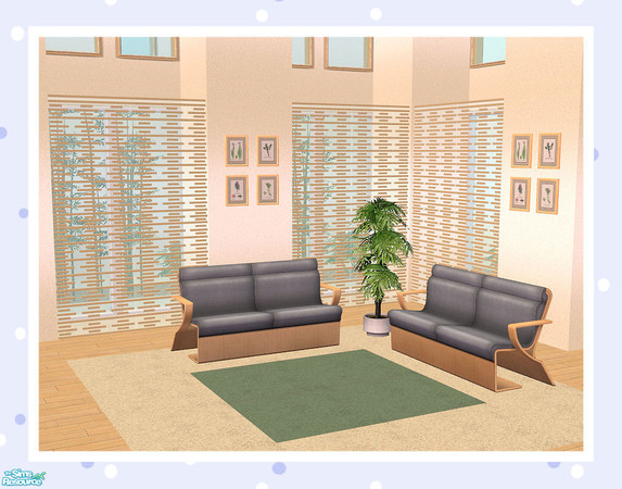 Sims 2 — Multi Block (With Glass) Full Length by Creative Sim — Is it a room divider? Is it a fence?... It can be either!