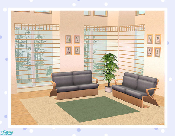 Sims 2 — Top Cube (With Glass) Full Length by Creative Sim — Is it a room divider? Is it a fence?... It can be either! A