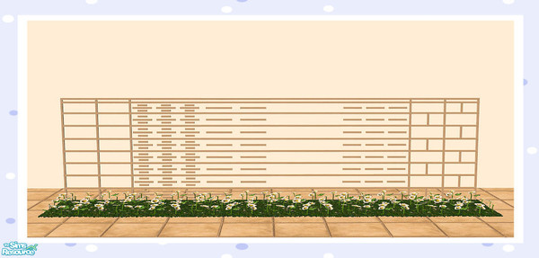 Sims 2 — Room Dividers And Fences - Set 7 by Creative Sim — This set contains no glass inserts. Is it a room divider? Is