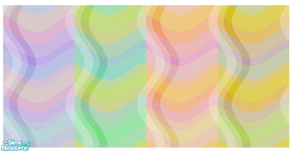 Sims 2 — Dimension Wall Set by s00z — 