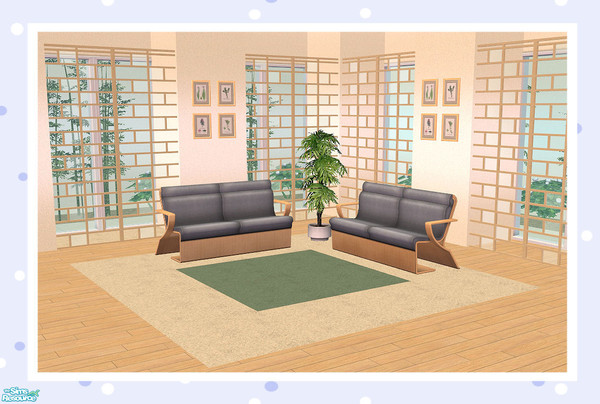 Sims 2 — Inter Block (Part Glass) Full Length by Creative Sim — Is it a room divider? Is it a fence?...It can be either!