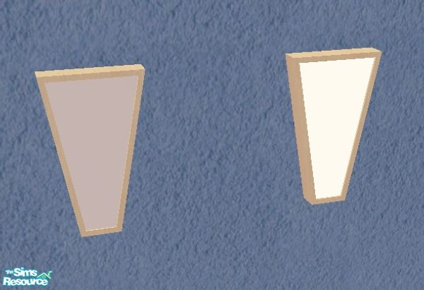 Sims 2 — Retreat Bath - WallLamp by NewSimSimGirl — Part of the retreat bath set.