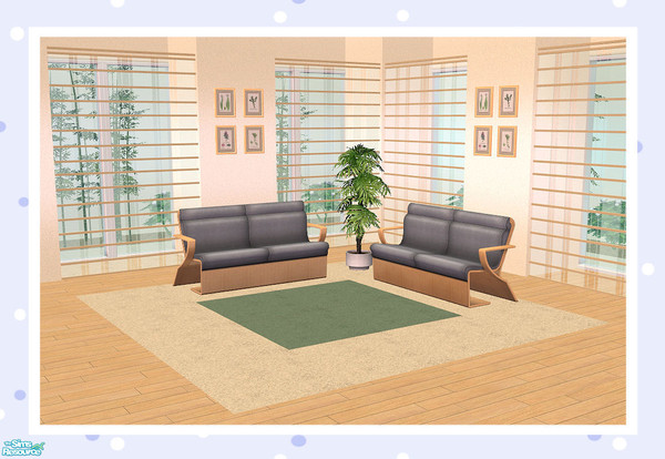 Sims 2 — Long Block (Part Glass) Full Length by Creative Sim — Is it a room divider? Is it a fence?...It can be either! A
