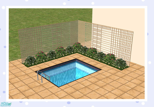 Sims 2 — Room Dividers And Fences - Set 4 by Creative Sim — This set contains glass inserts. Is it a room divider? Is it