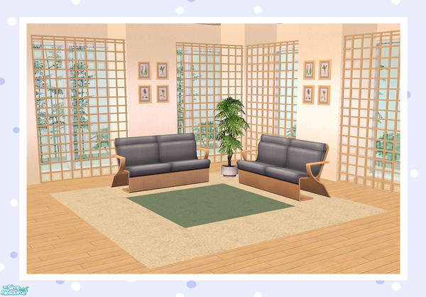 Sims 2 — Multi Cube (Part Glass) Full Length by Creative Sim — Is it a room divider? Is it a fence?...It can be either! A