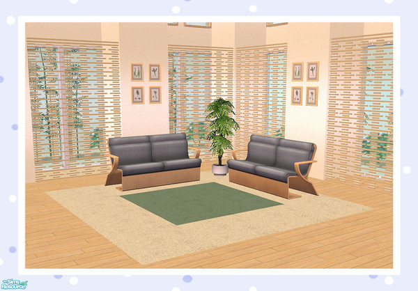 Sims 2 — Multi Block (Part Glass) Full Length by Creative Sim — Is it a room divider? Is it a fence?...It can be either!