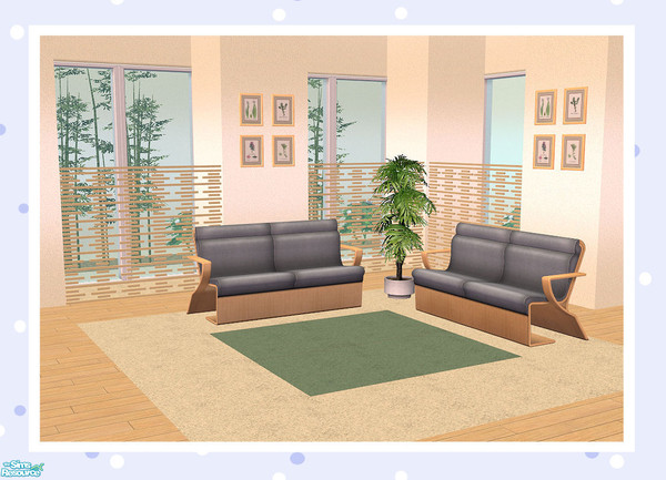 Sims 2 — Multi Block (No Glass) Half Length by Creative Sim — Is it a room divider? Is it a fence?...It can be either! A