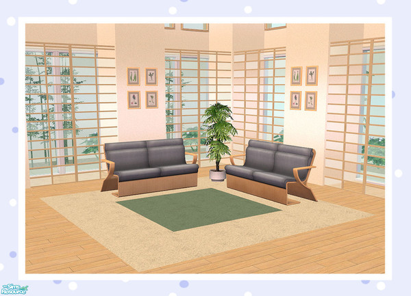 Sims 2 — Double Block (Part Glass) Full Length by Creative Sim — Is it a room divider? Is it a fence?...It can be either!