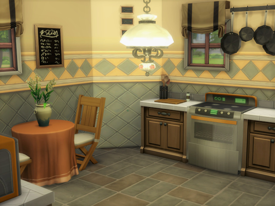 Grandma's (stereotypical) kitchen. What do you think? : r/Sims4