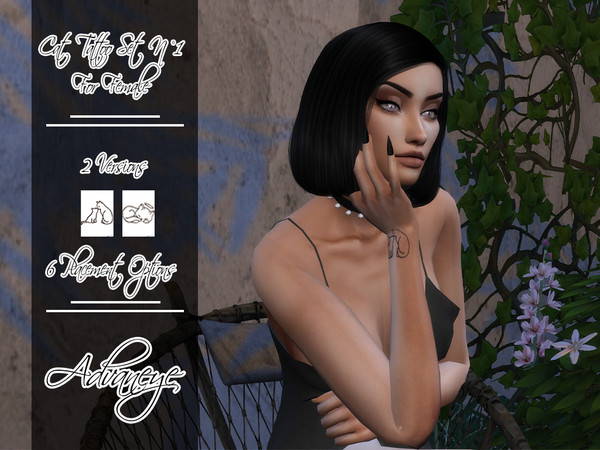 Sims 4 —  by Advaneye — For all cat moms! 