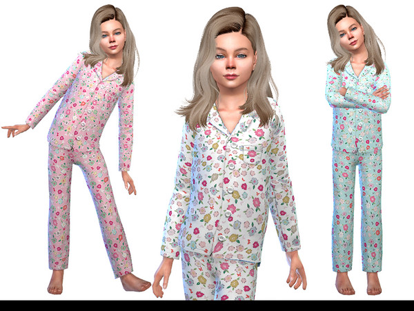 The Sims Resource - Pajama for Girls 04 - Parenthood needed