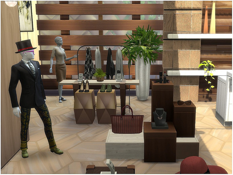 sims clothing store