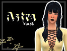 Sims 4 — Astra blush by mieruu — Just a simple blush with a star on it ☆ ~ This blush has 8 swatches ~ BGC ~All