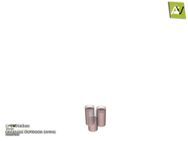 Sims 3 — Graeagle Glass Full Of Juice Trio by ArtVitalex — - Graeagle Glass Full Of Juice Trio - ArtVitalex@TSR, Jun 2020
