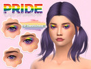 Sims 4 — Pride eyeshadow by ilovespix by ilovespix — Three different swatches! 