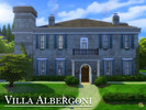 Sims 4 — Villa Albergoni by vmr394 — Italian 1980s Summer Home, CC Free 7 bedrooms, 3 bathrooms; inspired by the