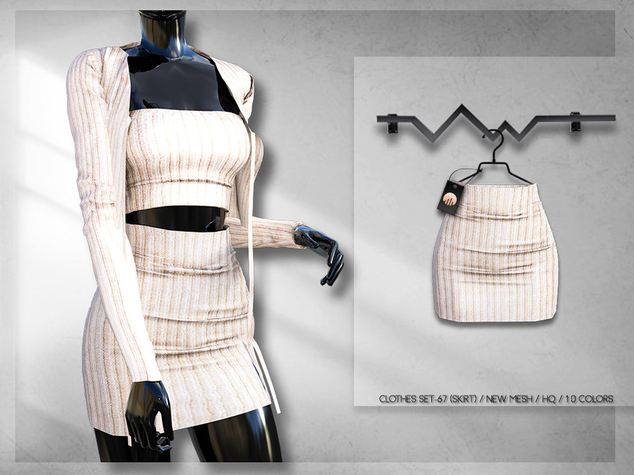 The Sims Resource - Clothes Set-67 (Skirt) Bd262